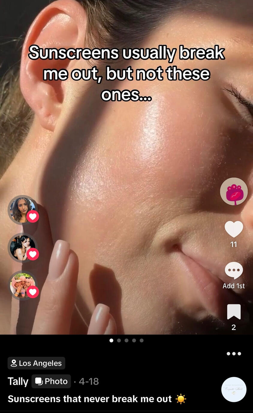 Sunscreen Swipe File